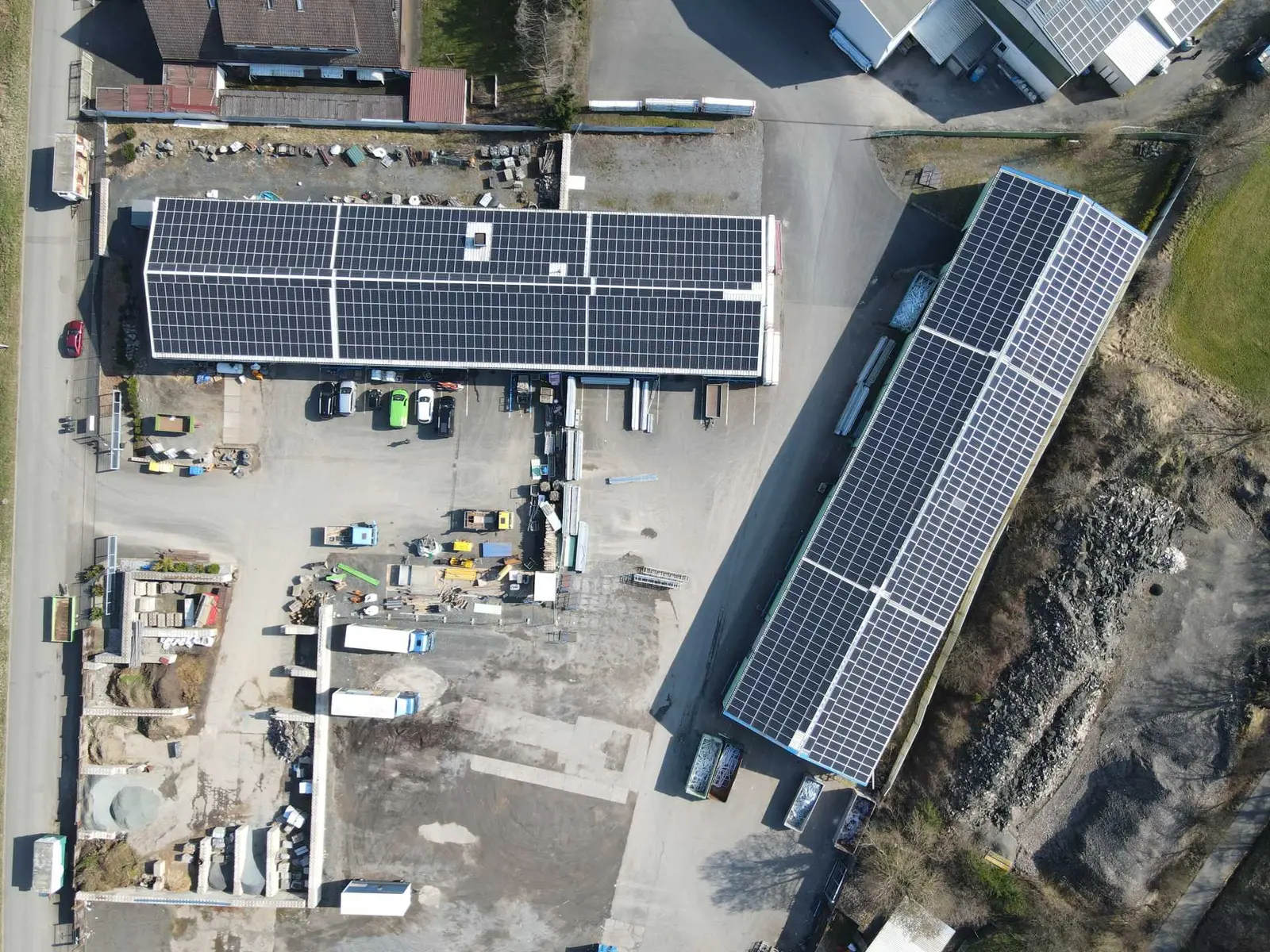 Garten- und Landschaftspflege – 500 kWp Photovoltaik-Anlage